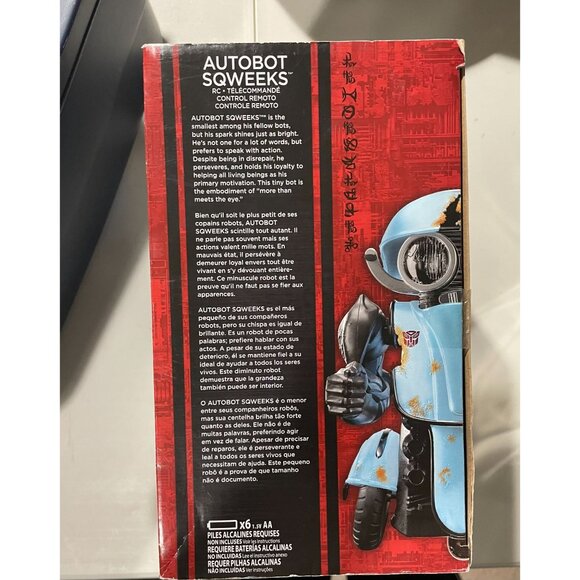 2016 Hasbro Autobot Sqweeks RC Remote Control Dance Transformers New In Box - Picture 3 of 5